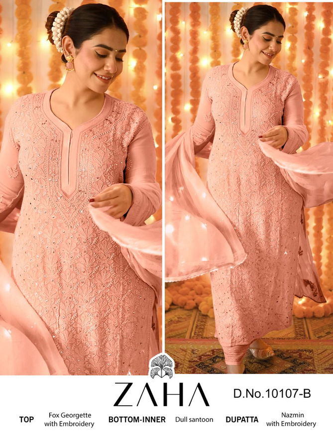 Zaha Saadia Vol 2 Wholesale Designer Pakistani Salwar Suits Catalog